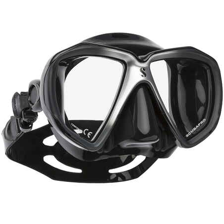 Masca Scubapro SPECTRA Black Argintiu 01