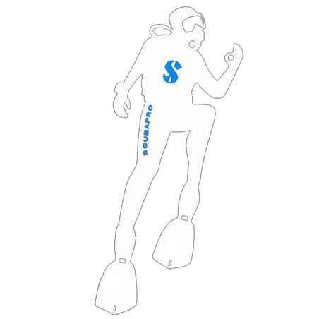 Abtibild Scubapro DIVER alb 01