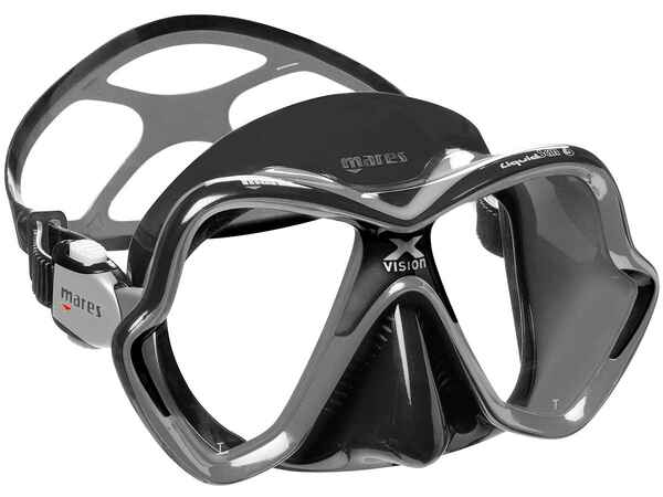 Masca SCUBA Mares X VISION ULTRA Black Argintiu 01