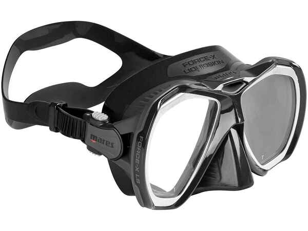 Masca SCUBA Mares FORCE X LS Black Gri 01
