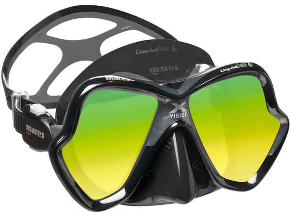 Masca SCUBA Mares X VISION ULTRA Gold 01