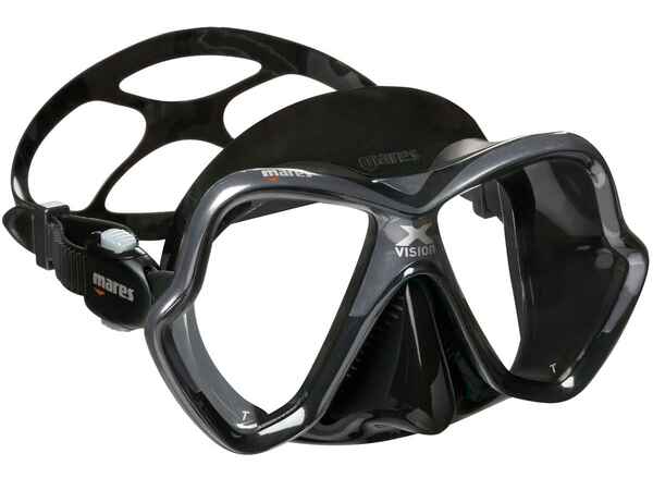 Masca SCUBA Mares X VISION Black Argintiu 01