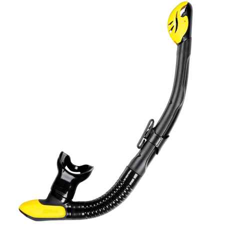 Snorkel Mares ERGO DRY Black Galben 01